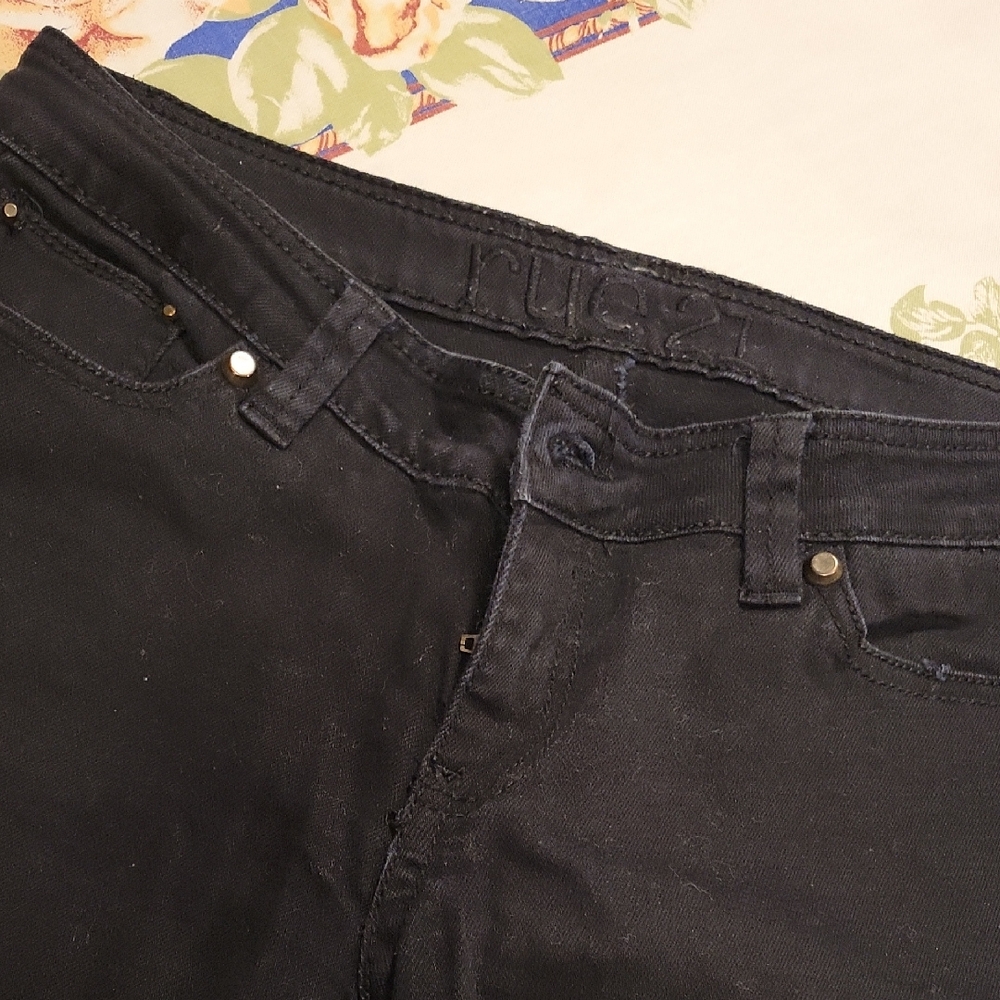 Black Denim Jeans